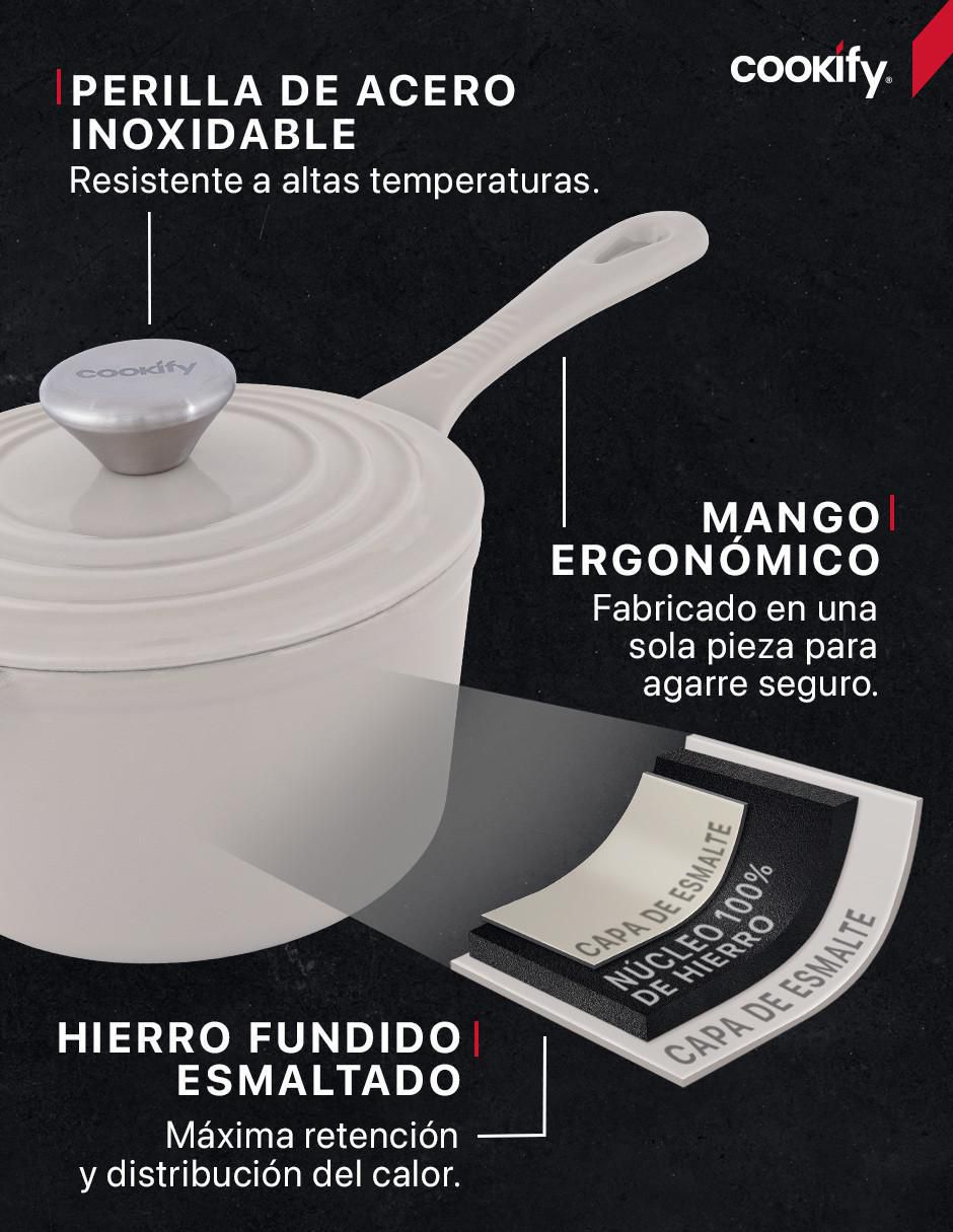 Olla hierro fundido 1.5 lts 3