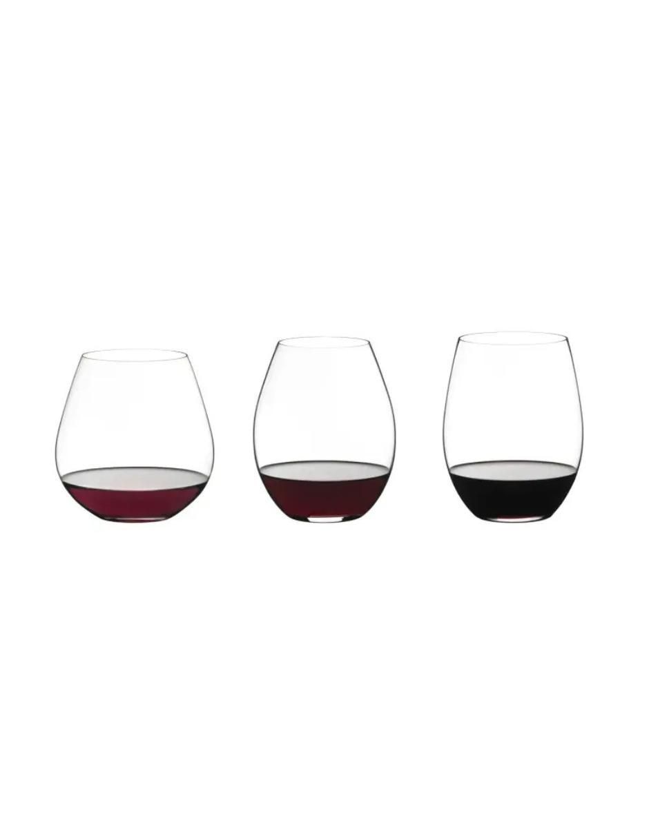 Vaso para vino the key to wine de cristal con 3 piezas 2