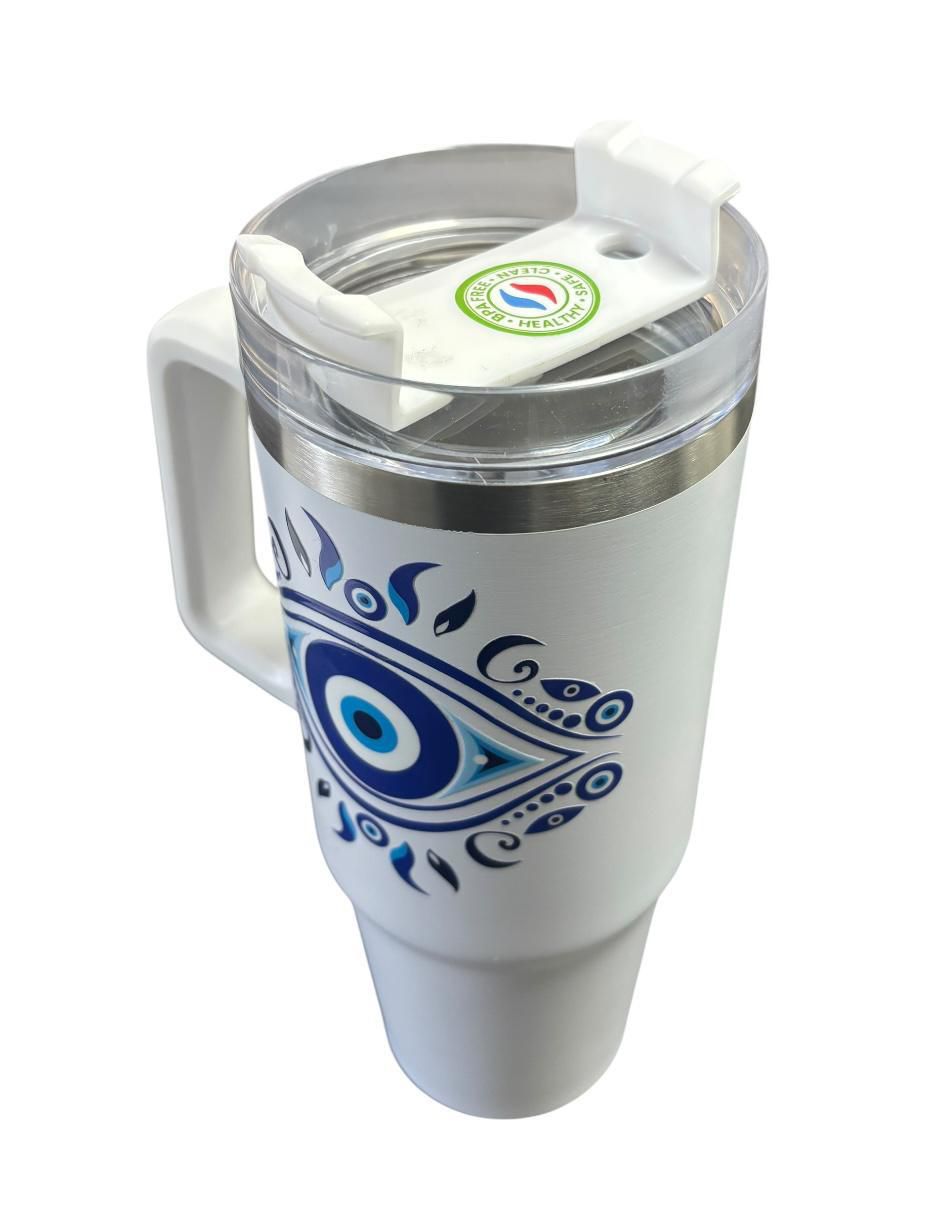 Termo eichh "de" acero inoxidable ojo turco "con tapa" rosca 887 ml