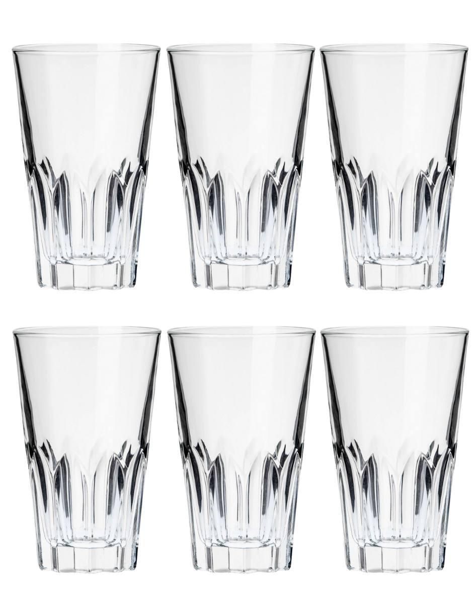 Vaso highball Graal de vidrio con 6 piezas Vaso highball Graal de vidrio con 6 piezas