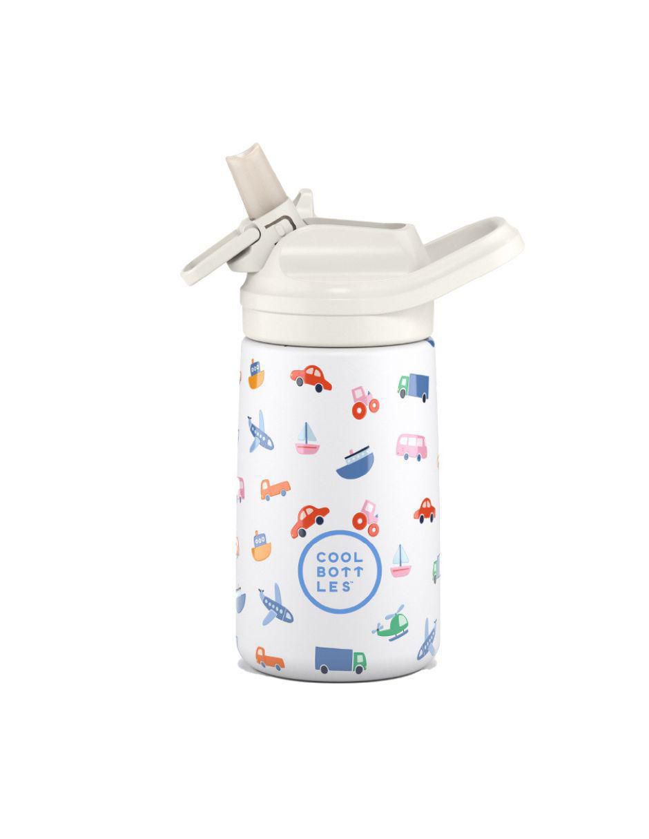 Botella de agua de acero inoxidable con tapa a prueba de derrame 350 ml