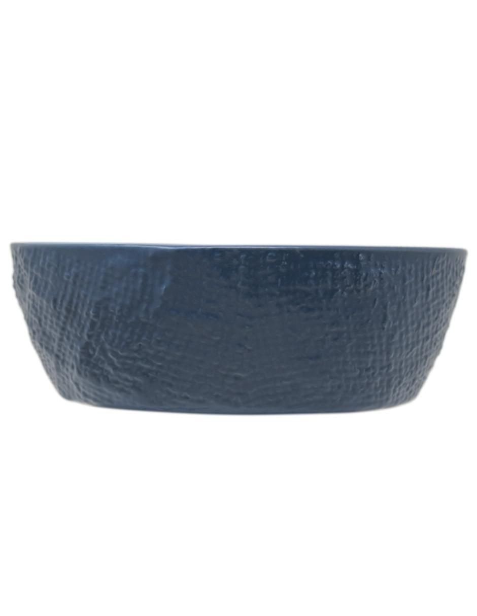 Vajilla cerrada denim azul de cerámica para 6 personas 5
