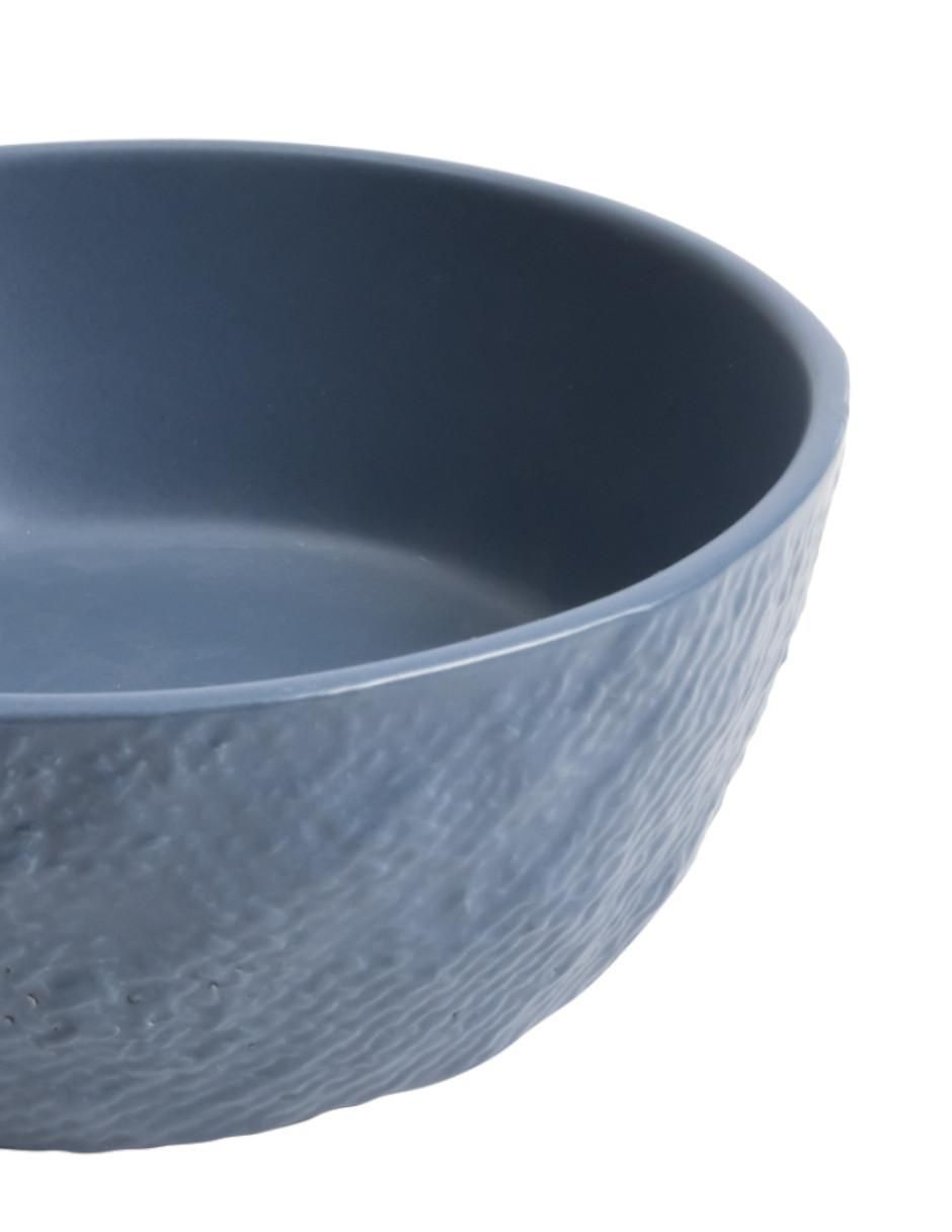 Vajilla cerrada denim azul de cerámica para 6 personas 6