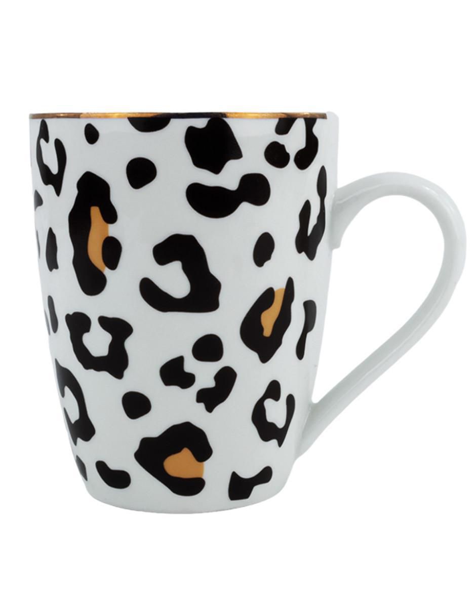 Vajilla cerrada animal print de cerámica para 6 personas 3