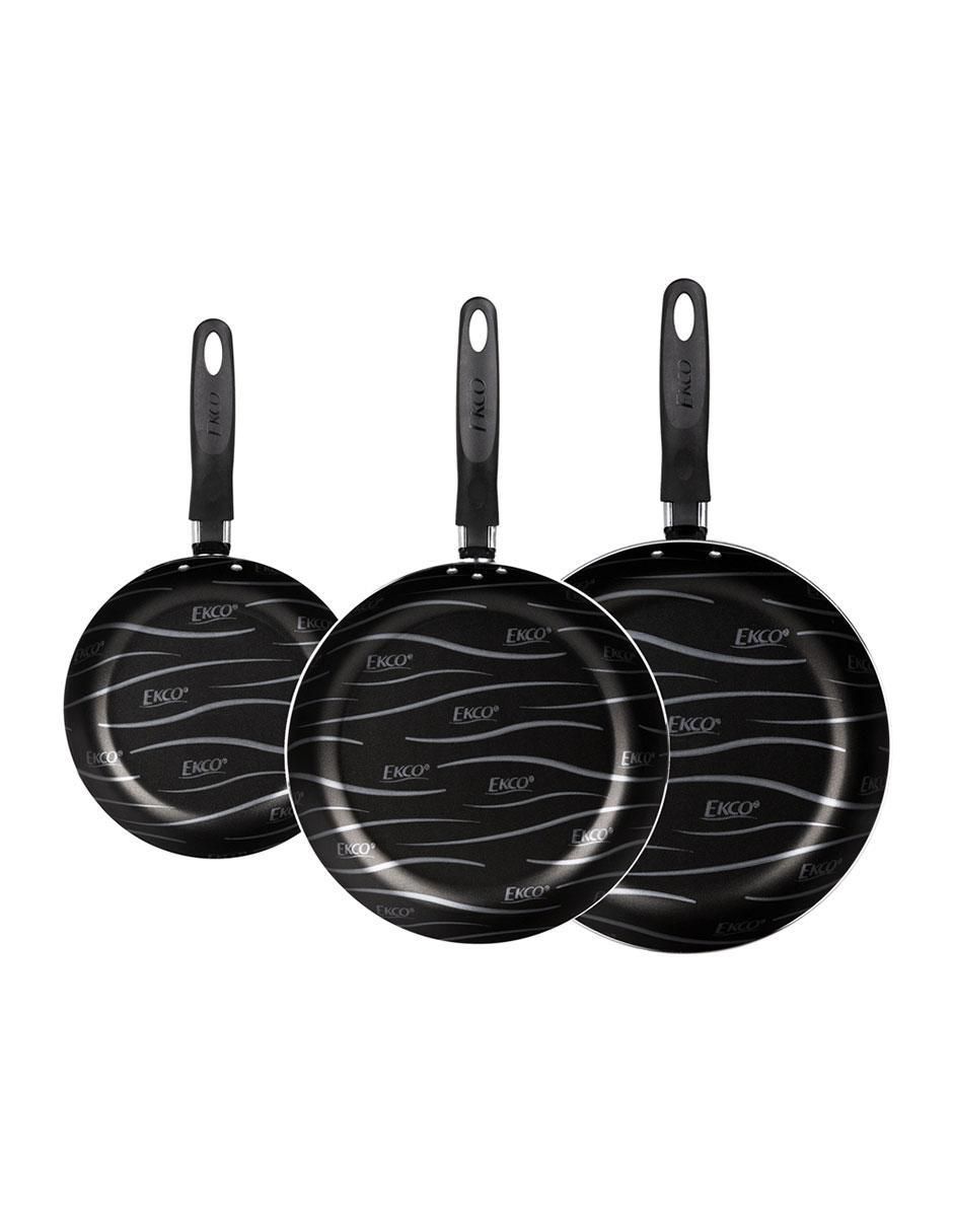 Batería de cocina Classic de aluminio antiadherente convencional 10 piezas 3