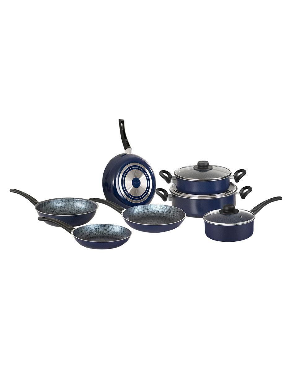 Batería de cocina Classic de aluminio antiadherente convencional 10 piezas