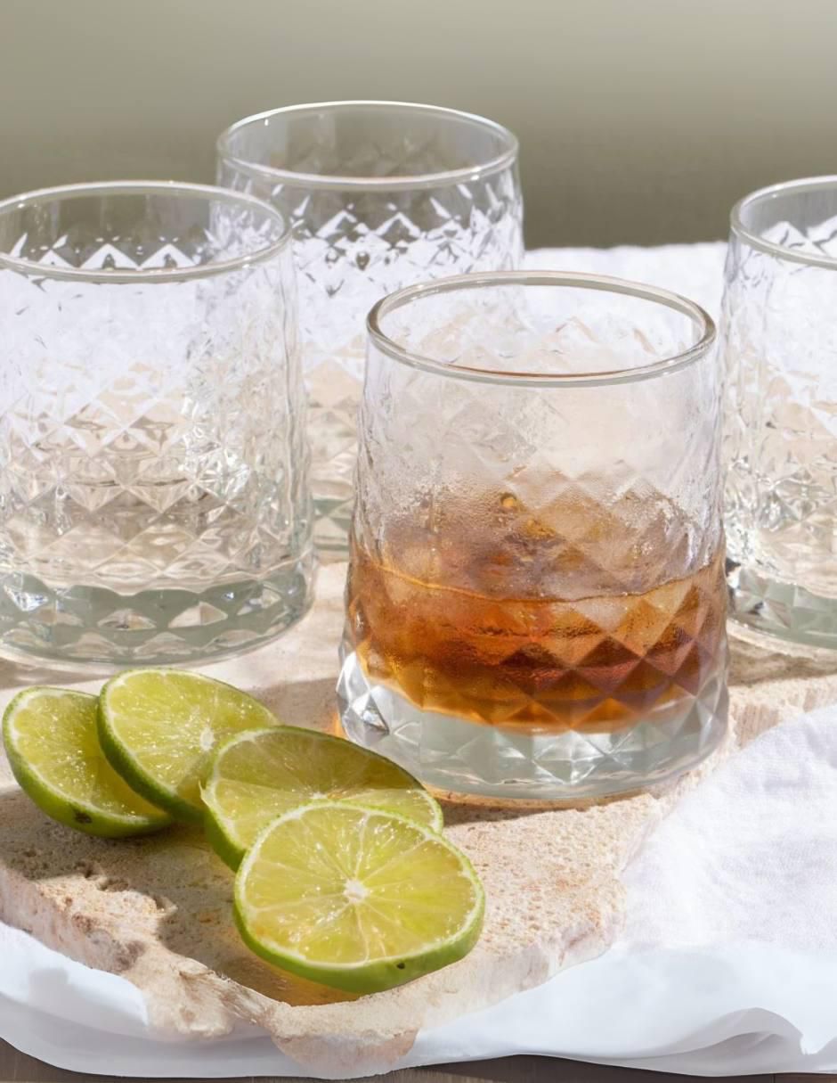 Set de vasos Dof y Highball Cairo de vidrio con 12 piezas 4
