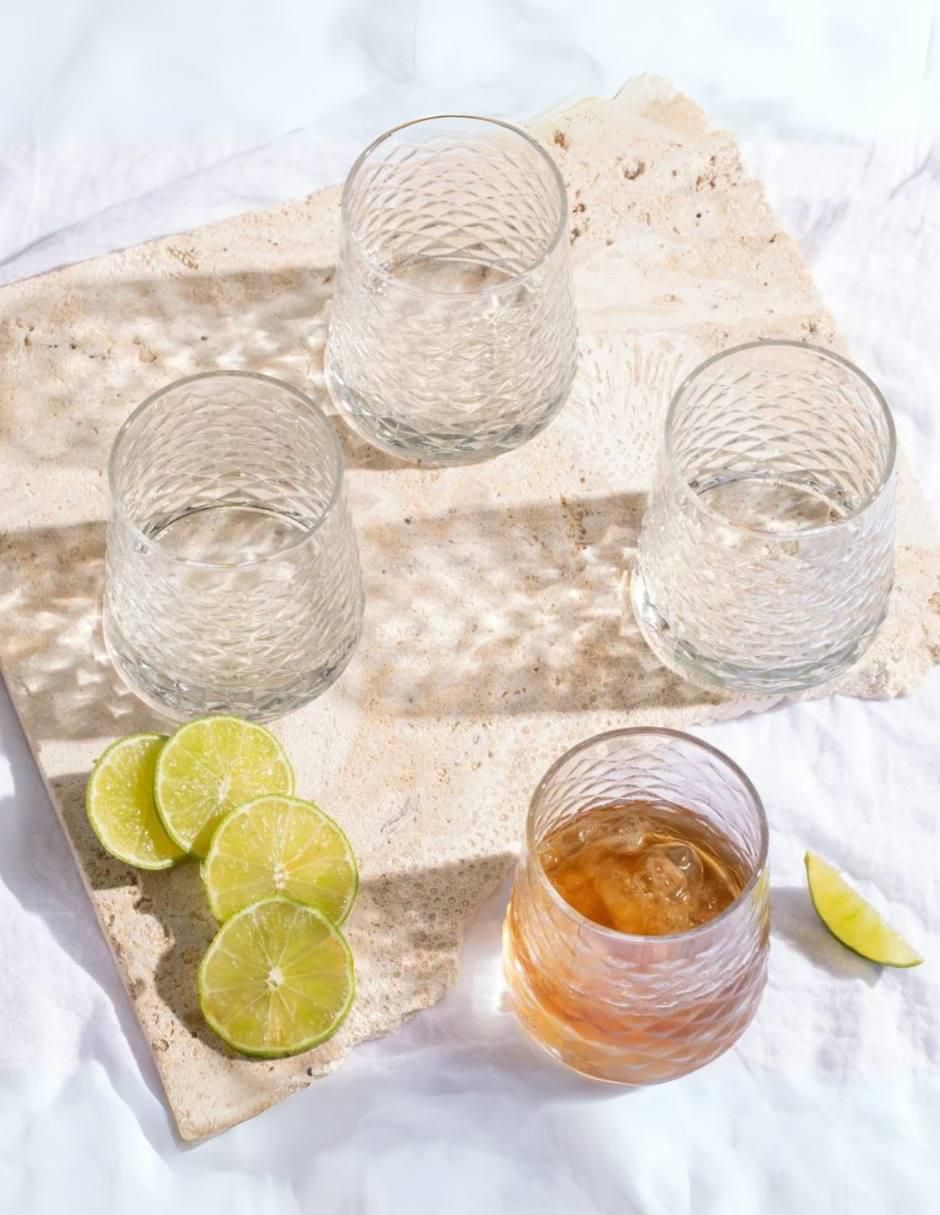 Set de vasos Dof y Highball Cairo de vidrio con 12 piezas 6