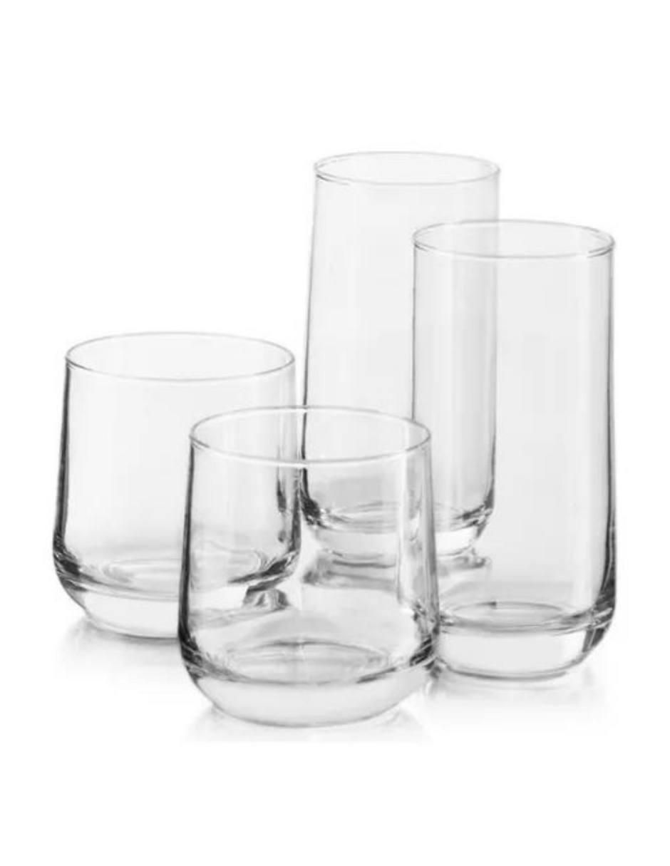 Set de vasos Dof y Highball Koba de vidrio con 8 piezas 4