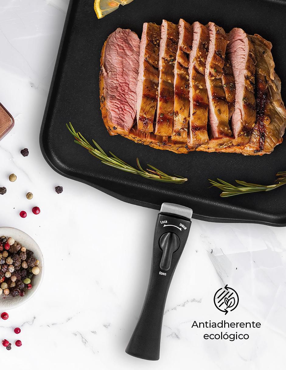 Comal queen sense kitchen art aluminio anodizado