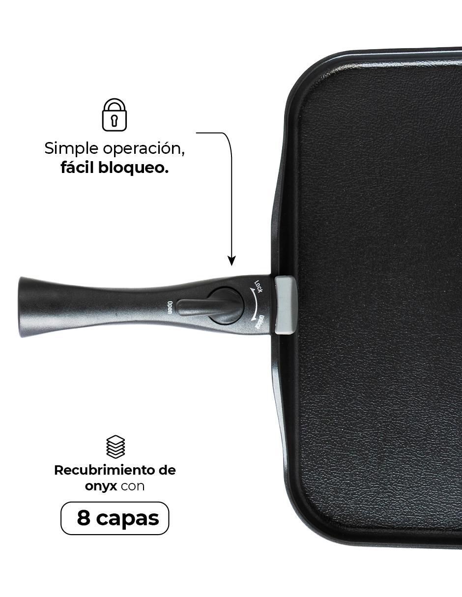 Comal queen sense kitchen art aluminio anodizado