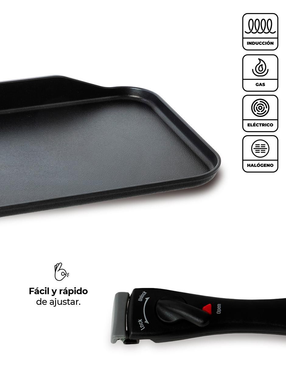 Comal queen sense kitchen art aluminio anodizado