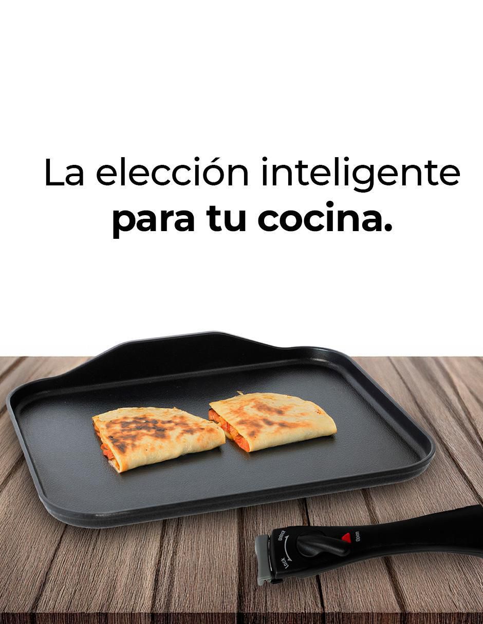 Comal queen sense kitchen art aluminio anodizado