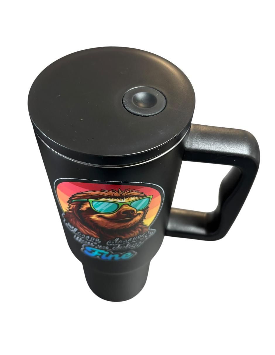 Termo luxo mx "de" acero inoxidable luxo animals "con tapa" rosca 1.2 l