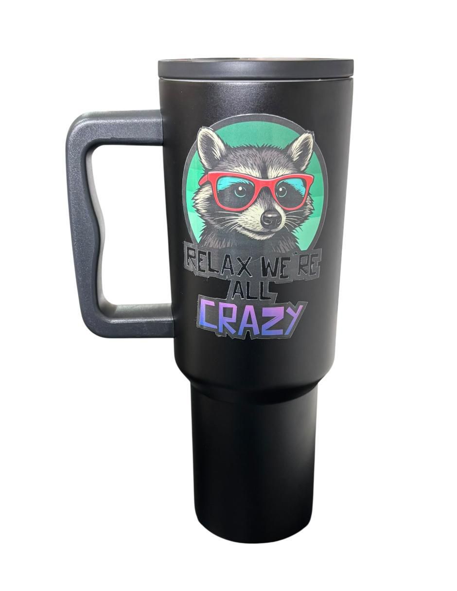Termo luxo mx "de" acero inoxidable luxo animals "con tapa" rosca 1.2 l