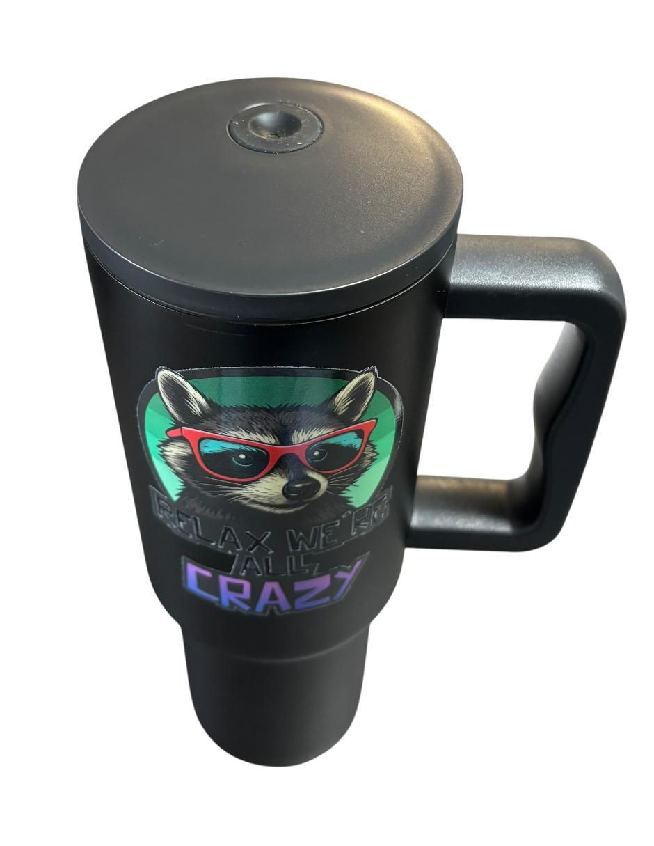 Termo luxo mx "de" acero inoxidable luxo animals "con tapa" rosca 1.2 l