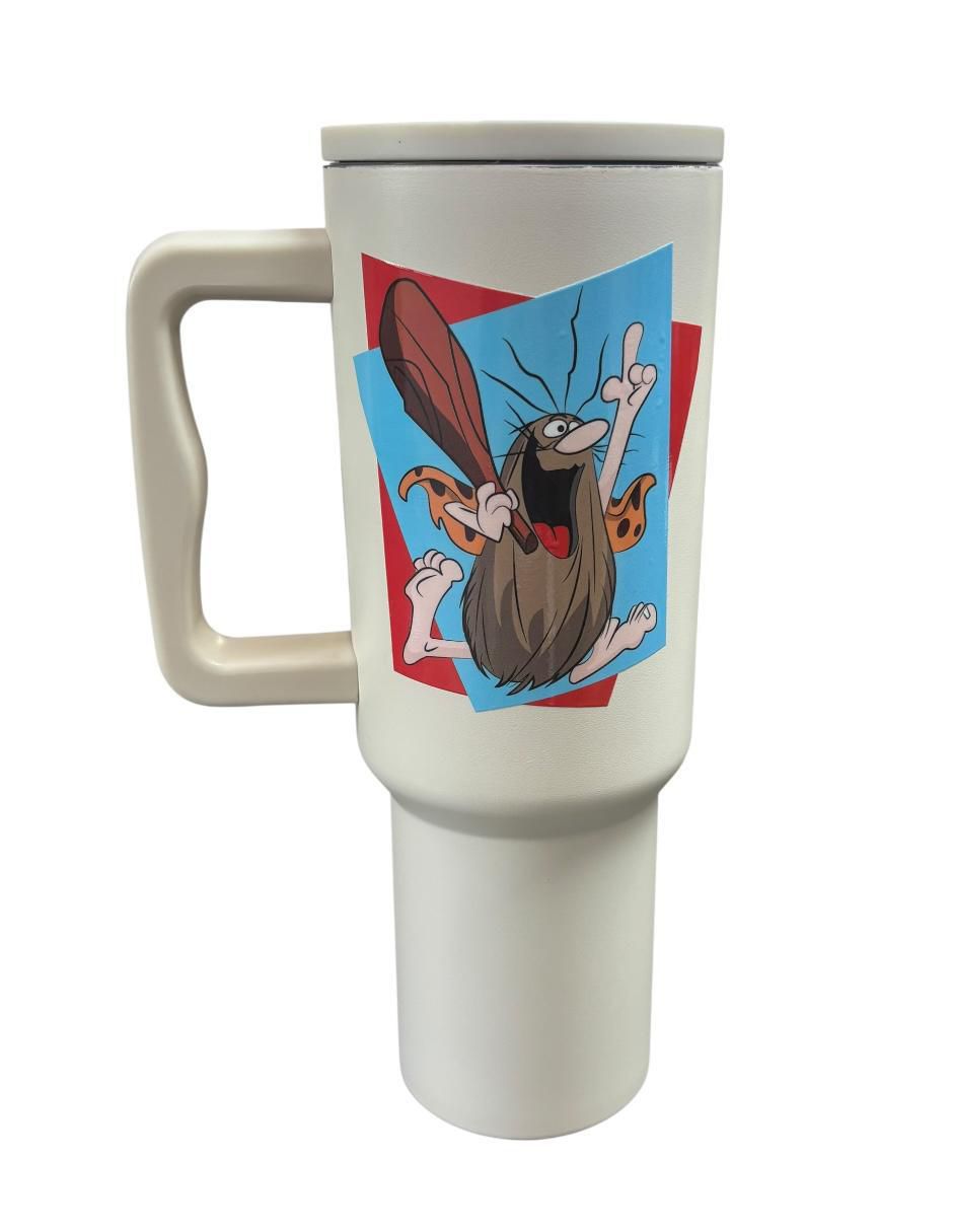 Termo de acero inoxidable Captain Caveman con tapa rosca 1.2 L