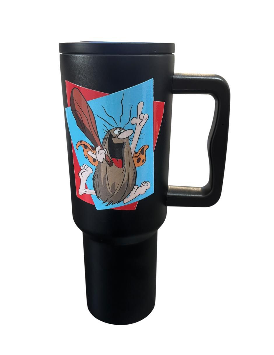 Termo de acero inoxidable Captain Caveman con tapa rosca 1.2 L 2