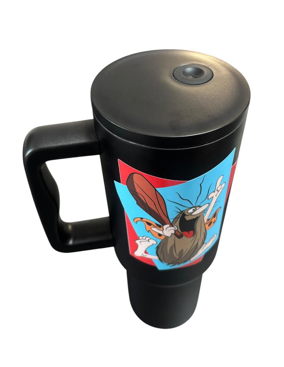 Termo de acero inoxidable Captain Caveman con tapa rosca 1.2 L 3