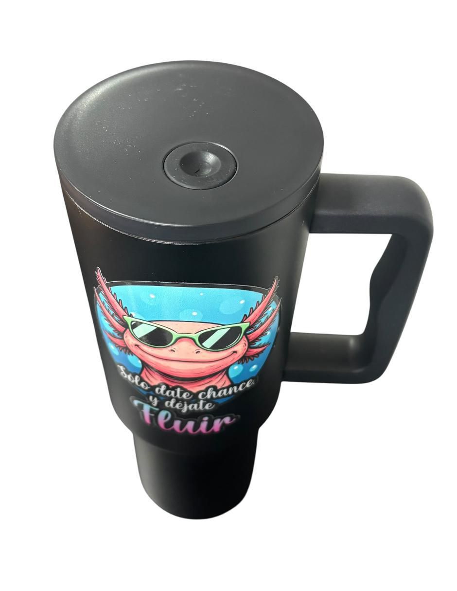 Termo luxo mx "de" acero inoxidable luxo animals "con tapa" rosca 1.2 l