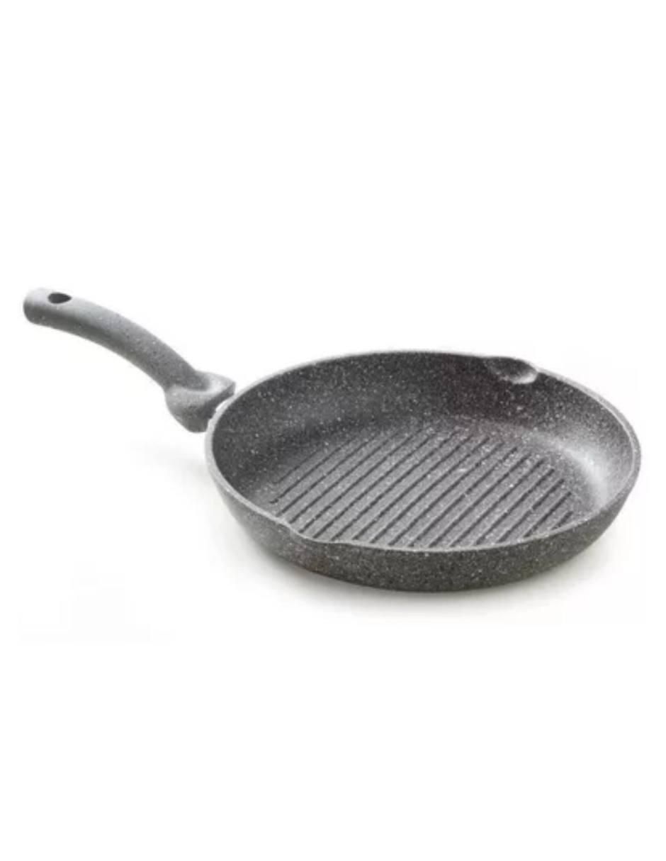Batería de cocina Cuore di pietra de aluminio forjado antiadherente minerales naturales 4 piezas 4