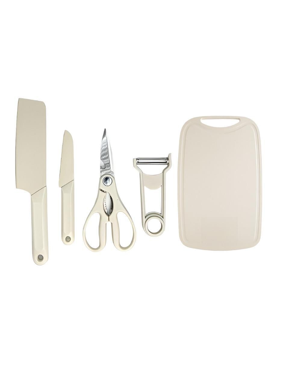 Set de cuchillos multiusos 5 piezas