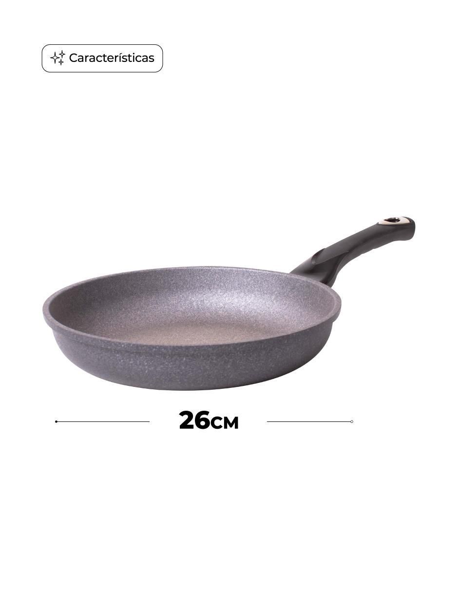 Sartén Inoble Pro de aluminio anodizado 6