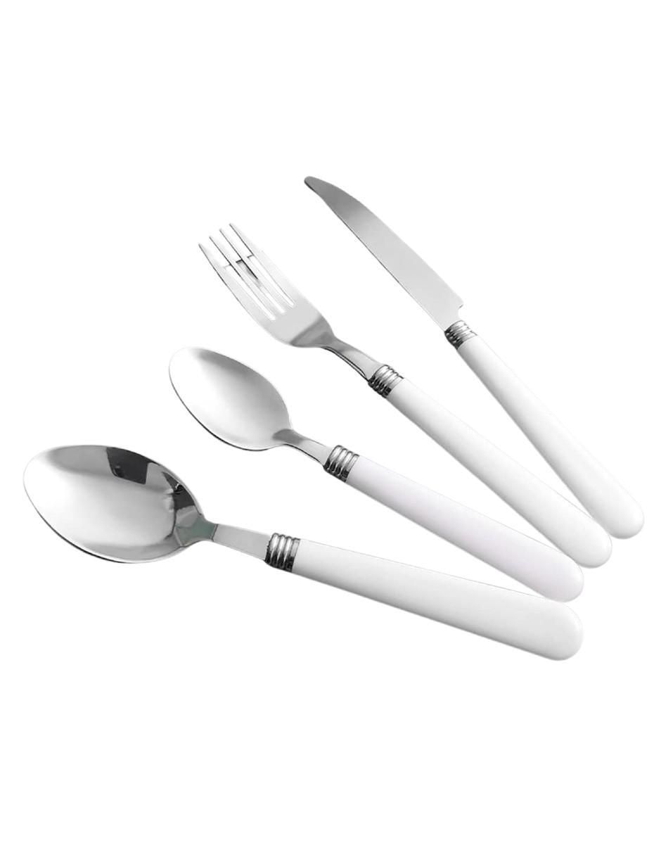 Set cubiertos sin familia 'de' acero inoxidable 25 piezas 'piezas'