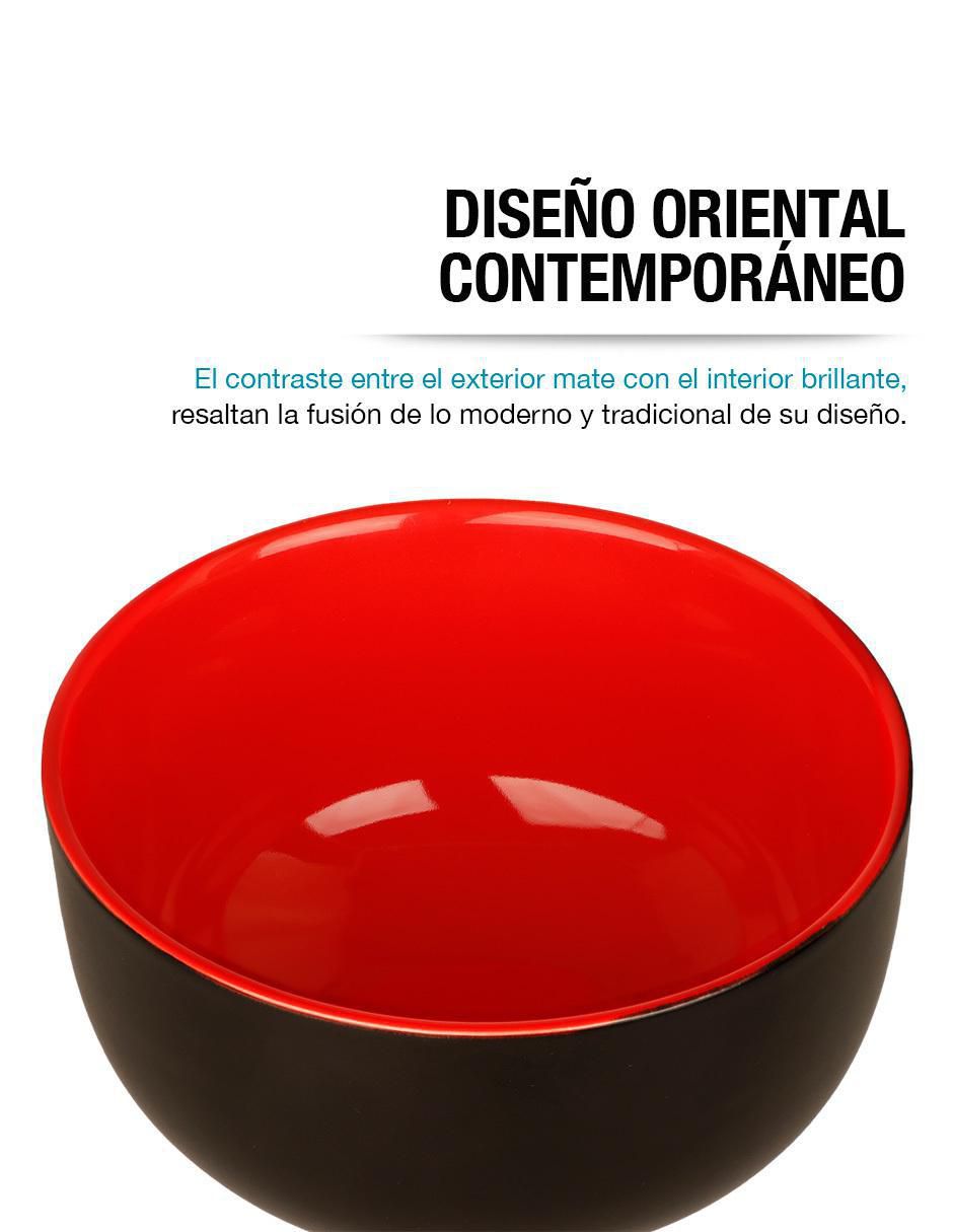 Set bowl 4 piezas de cerámica 3