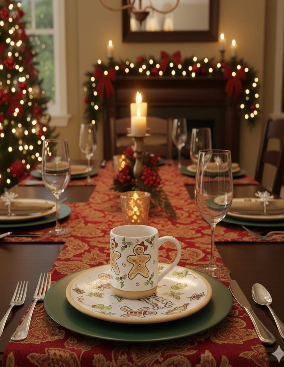 Set terno Merry Christmas 8 piezas 8