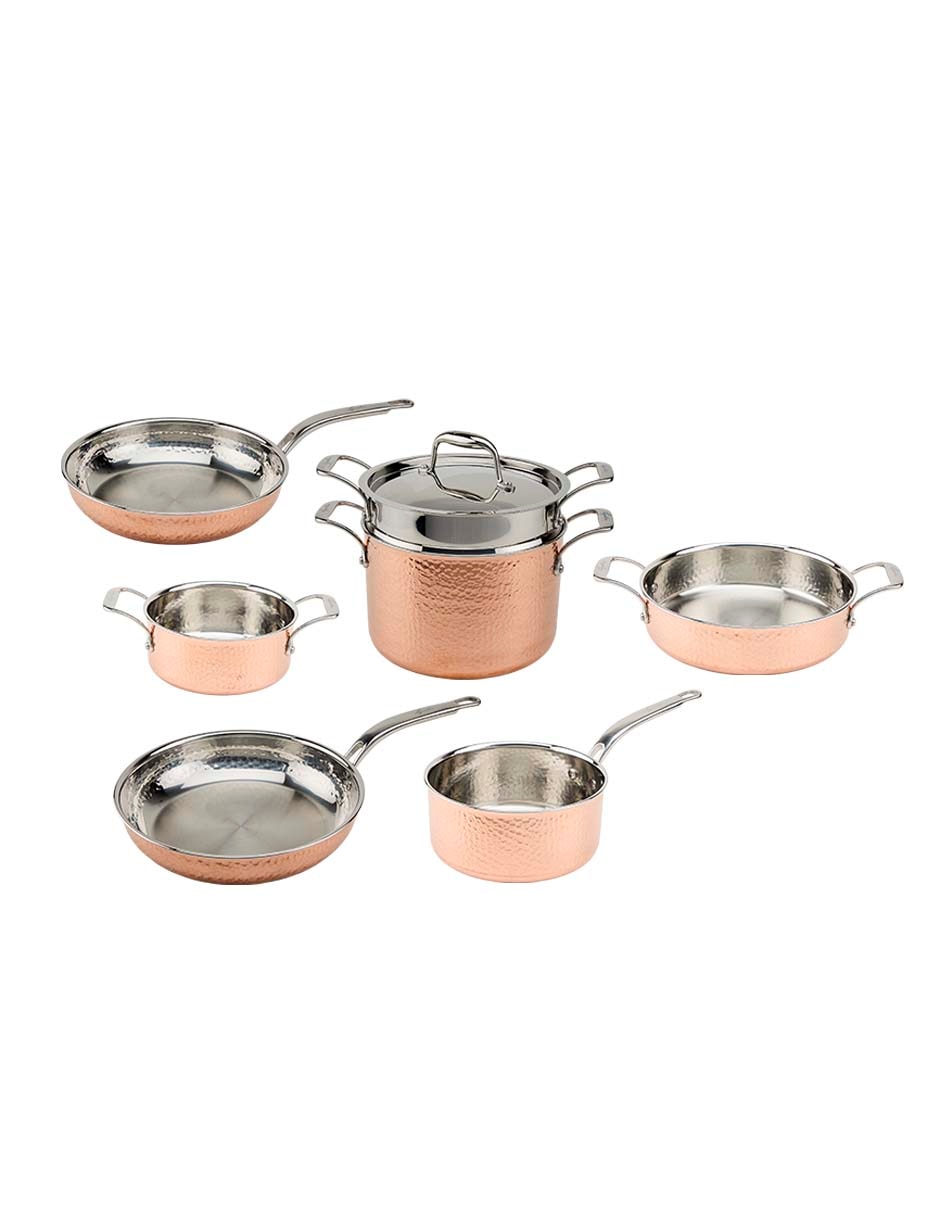 Batería de cocina de acero inoxidable 8 piezas