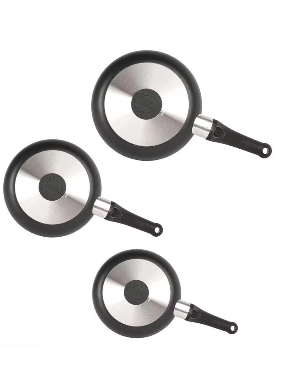 Set de sartenes Character de aluminio 3 piezas 2