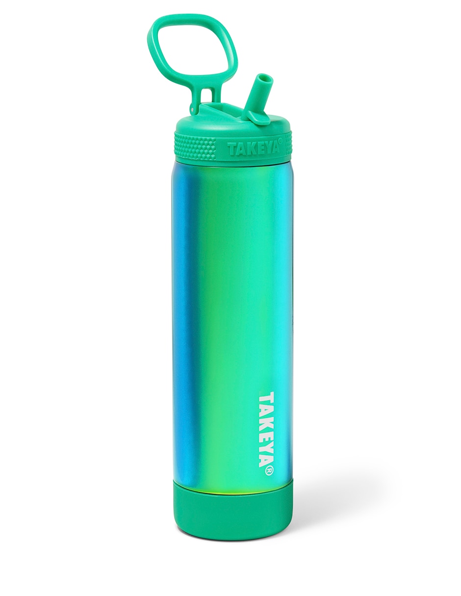 Termo de acero inoxidable 22Oz Shiny Aurora con tapa flip top 650 ml 2