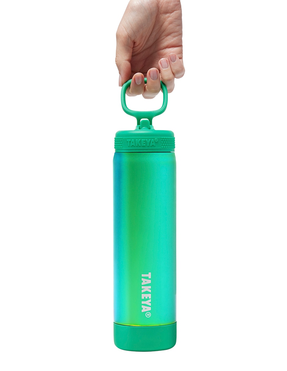 Termo de acero inoxidable 22Oz Shiny Aurora con tapa flip top 650 ml 4