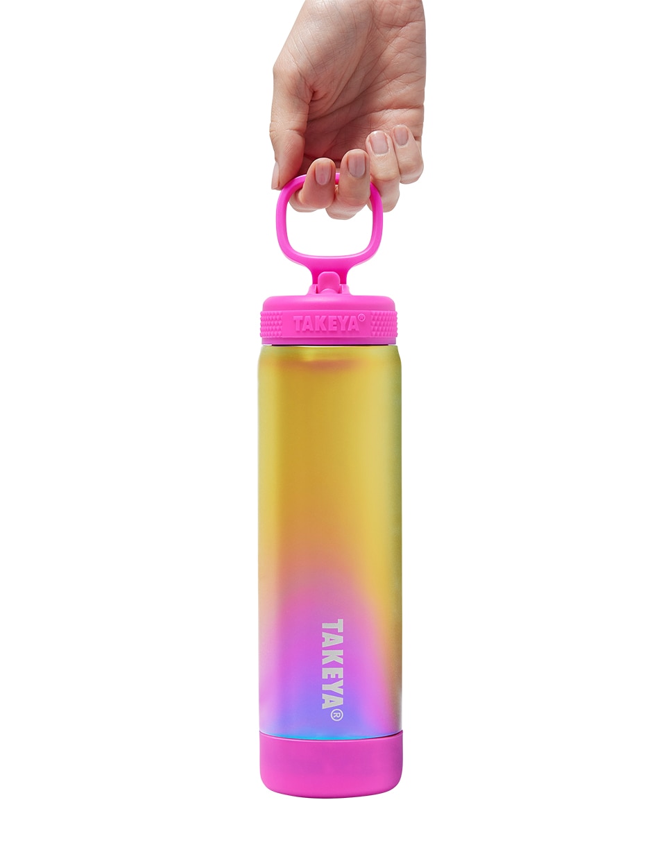 Termo de acero inoxidable 22Oz Shiny Aurora con tapa flip top 650 ml 4