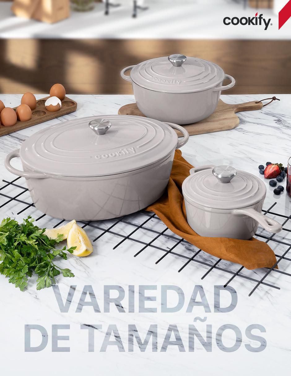 Horno holandés Hierro Fundido Esmaltado 6