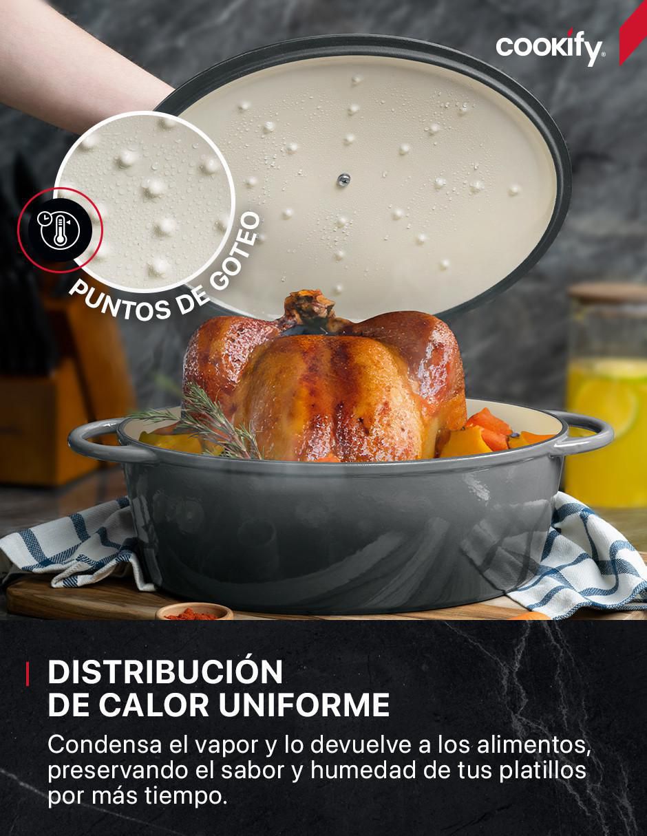 Horno holandés cookify hierro fundido esmaltado