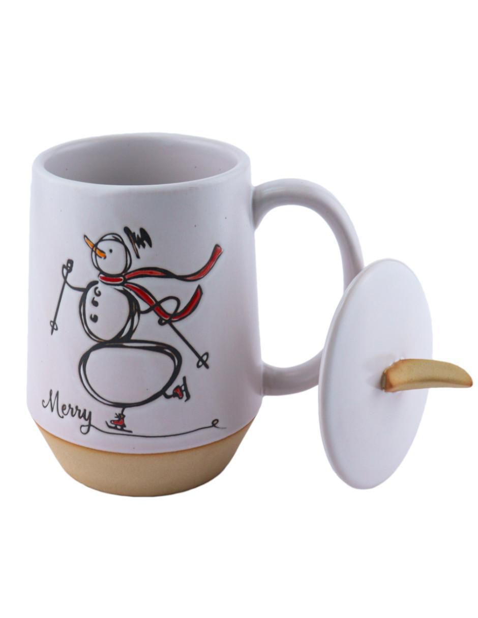 Set azucarera Muñeco de Nieve de cerámica 3