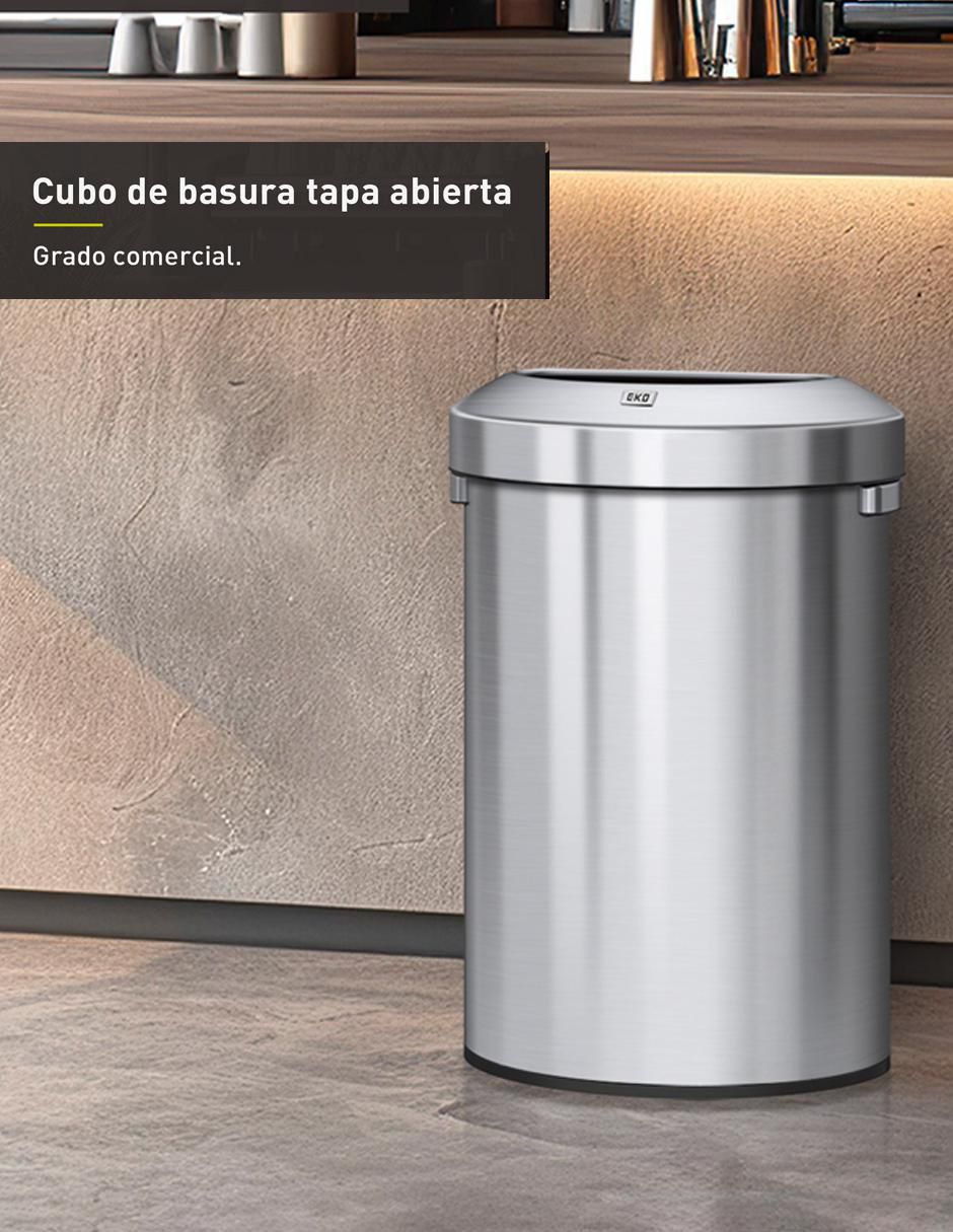 Bote de basura urban de acero 3