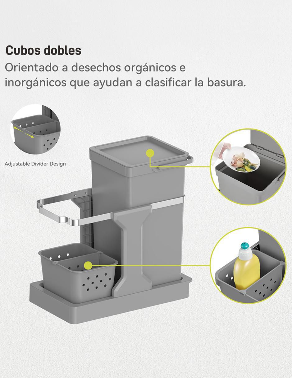 Bote de basura extraible de plástico 3