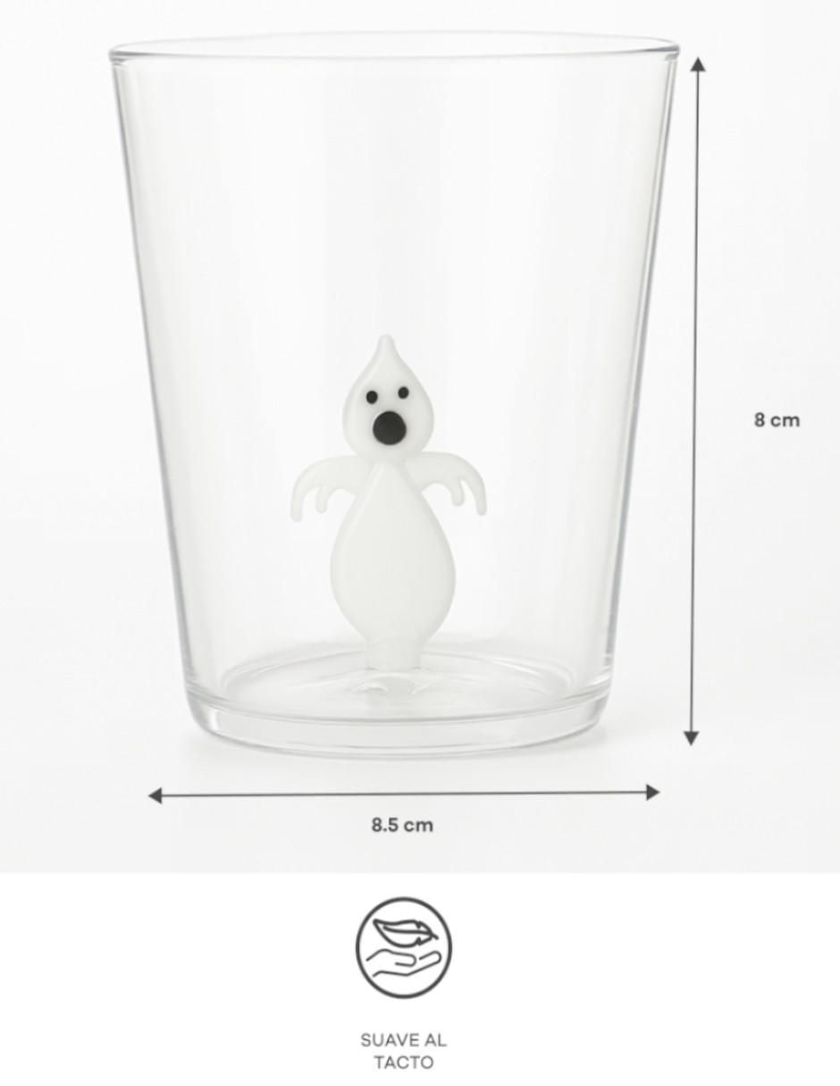Set de vasos para jugo fantasma de cristal con 4 piezas 5