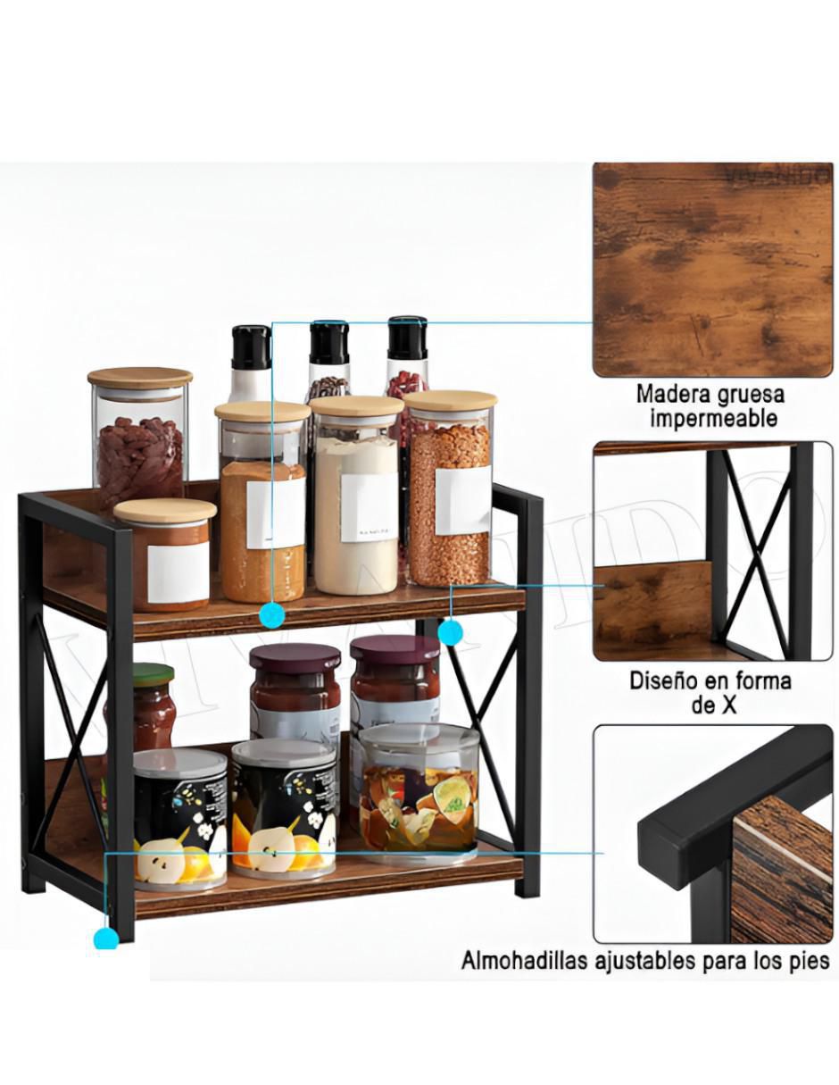 Estante de madera sólida xtllar6981 2
