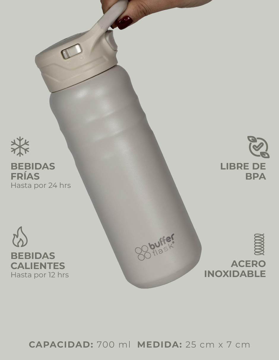 Termo Buffer de acero inoxidable Yosemite con tapa rosca 700 ml 3