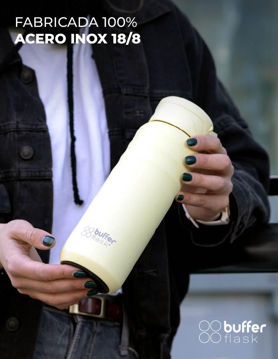 Termo buffer "de" acero inoxidable yosemite "con tapa" rosca 700 ml