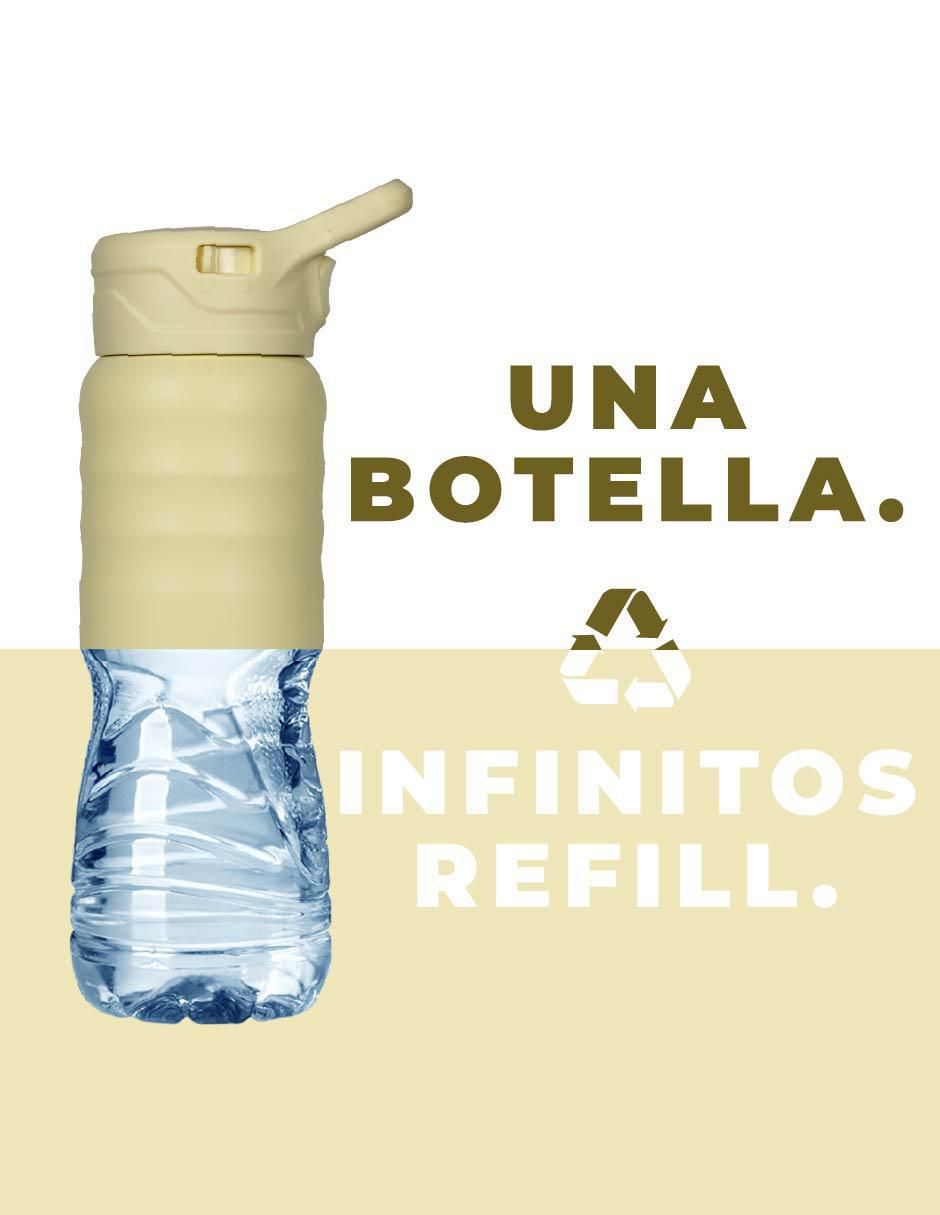 Termo buffer "de" acero inoxidable yosemite "con tapa" rosca 700 ml