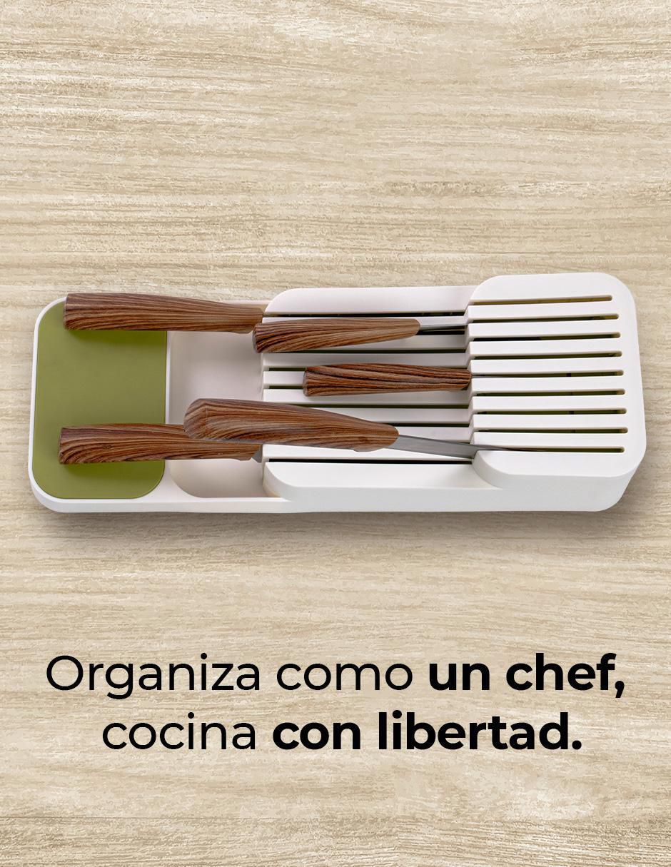 Organizador de utensilios cocina cuchillos 3