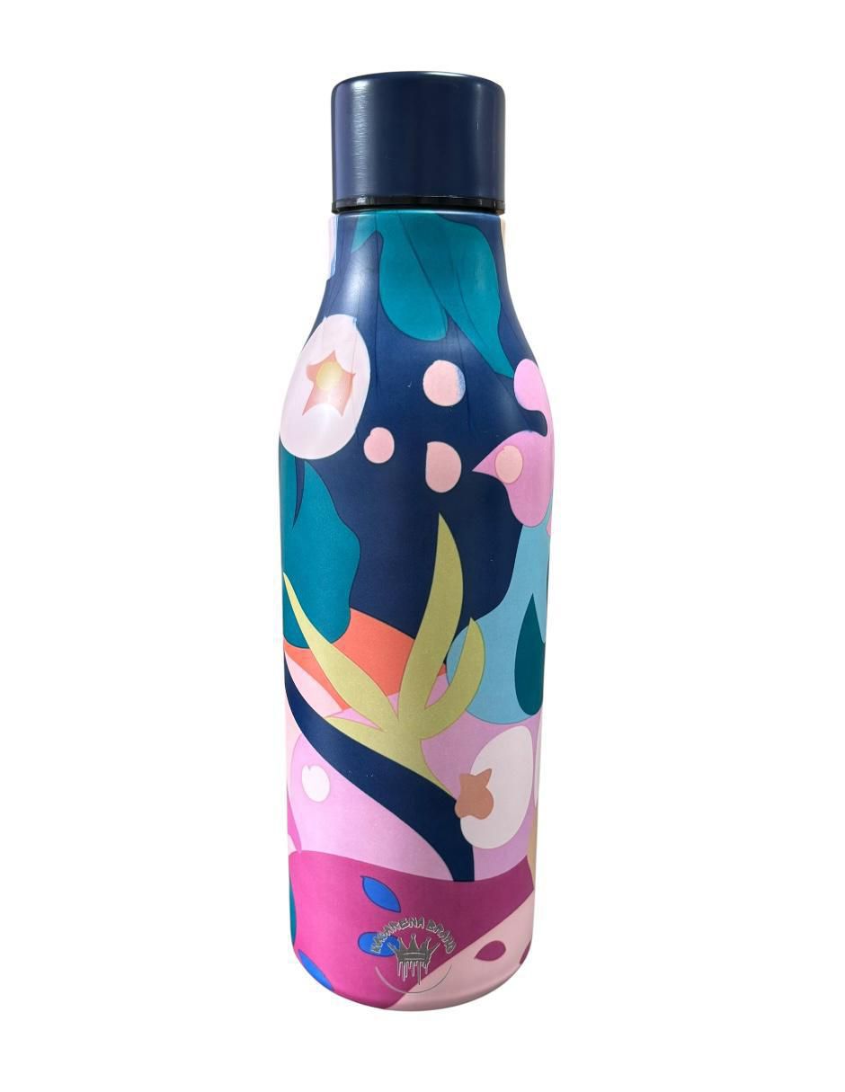 Termo de acero inoxidable edición multicolores con tapa rosca 550 ml Termo de acero inoxidable edición multicolores con tapa rosca 550 ml