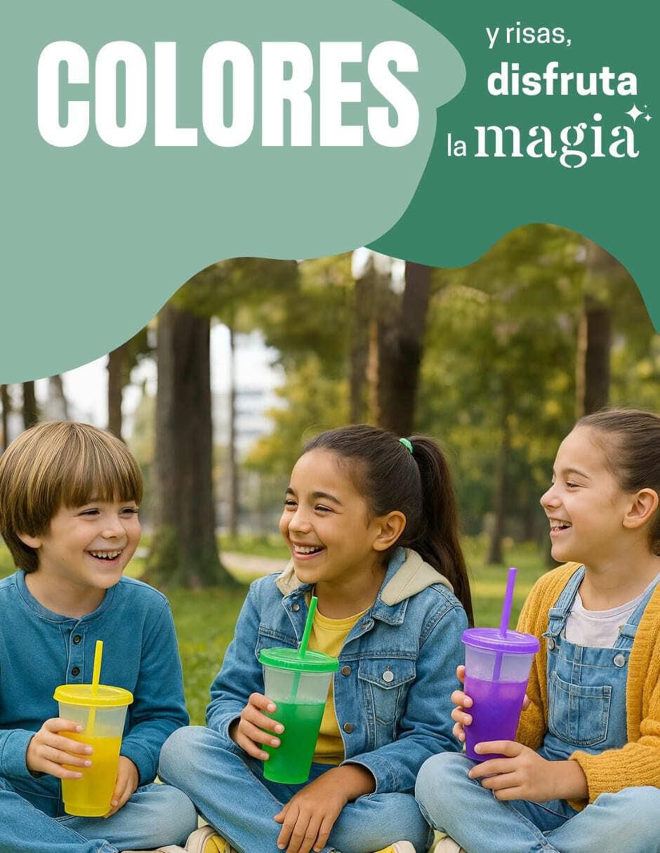 Vaso con tapa de plástico con 10 piezas 7