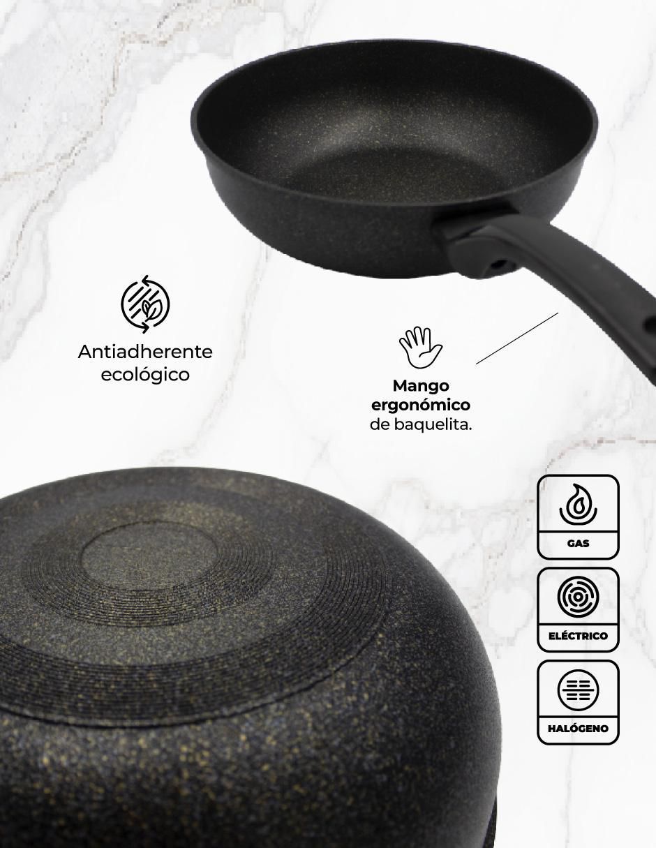 Sartén Wok LOVE COOK de mármol 3