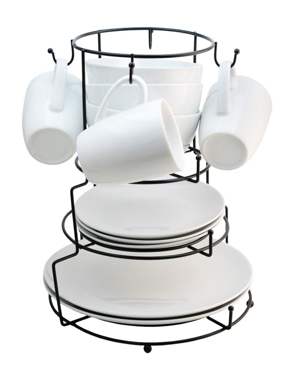 Vajilla cerrada de porcelana para 4 personas